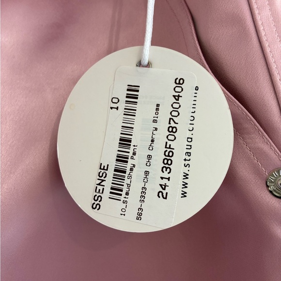 Staud Pink Shay Trousers - Picture 7 of 7